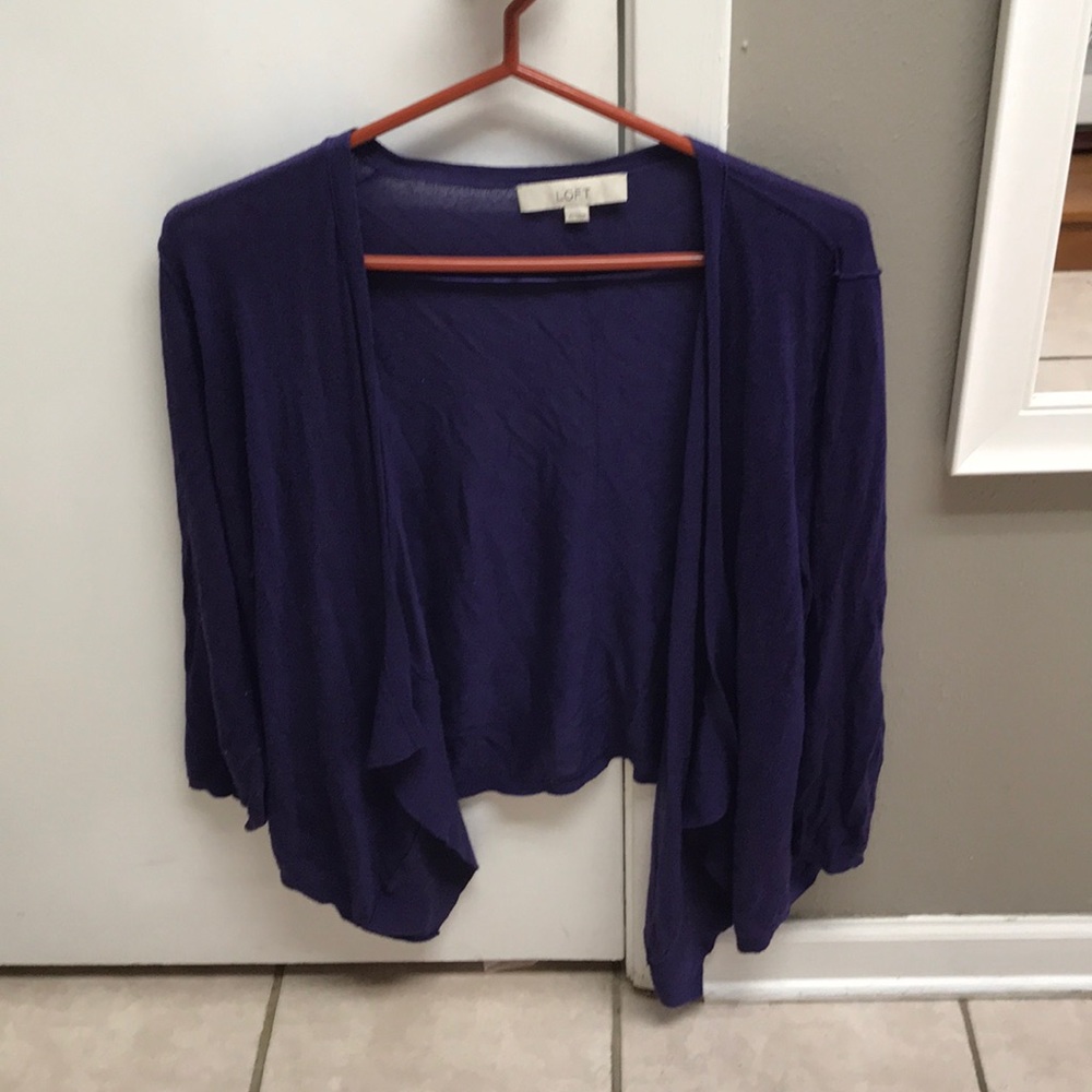 Purple sweater